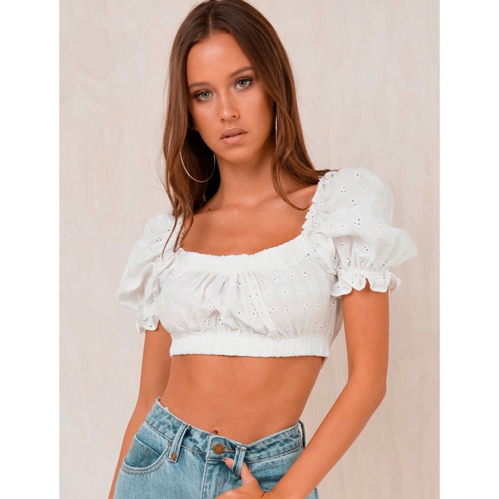 “Princess Polly” Sofia Crop Top - image 1